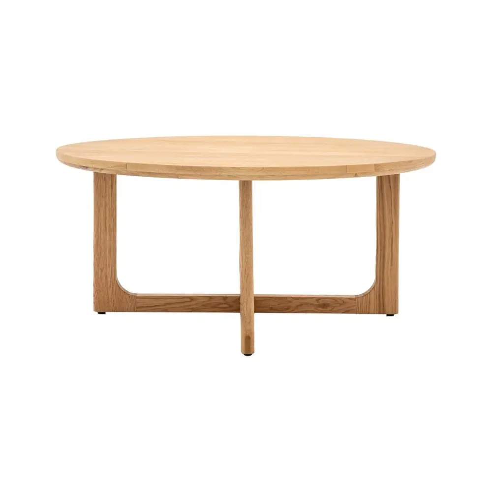 Croft Round Coffee Table - Genuine