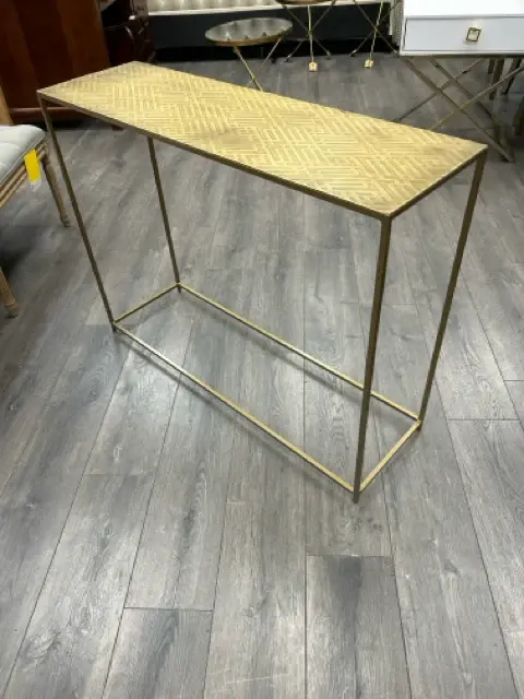 DEZI GOLD METAL SOFA TABLE