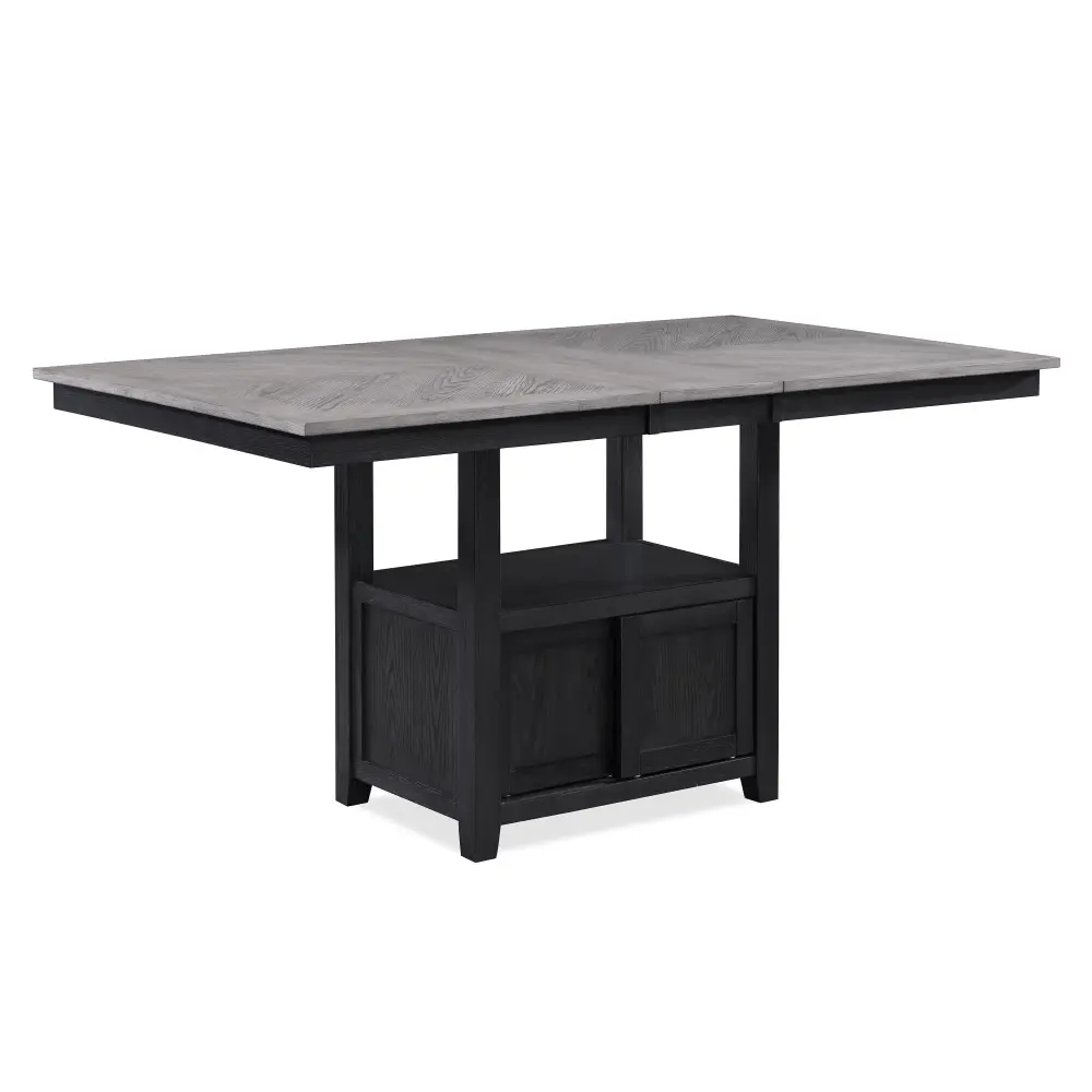 Diamond Modern Furniture CM Buford Counter Height Dining Table Concrete Top and Pedestal Base 2773LG-T-4272