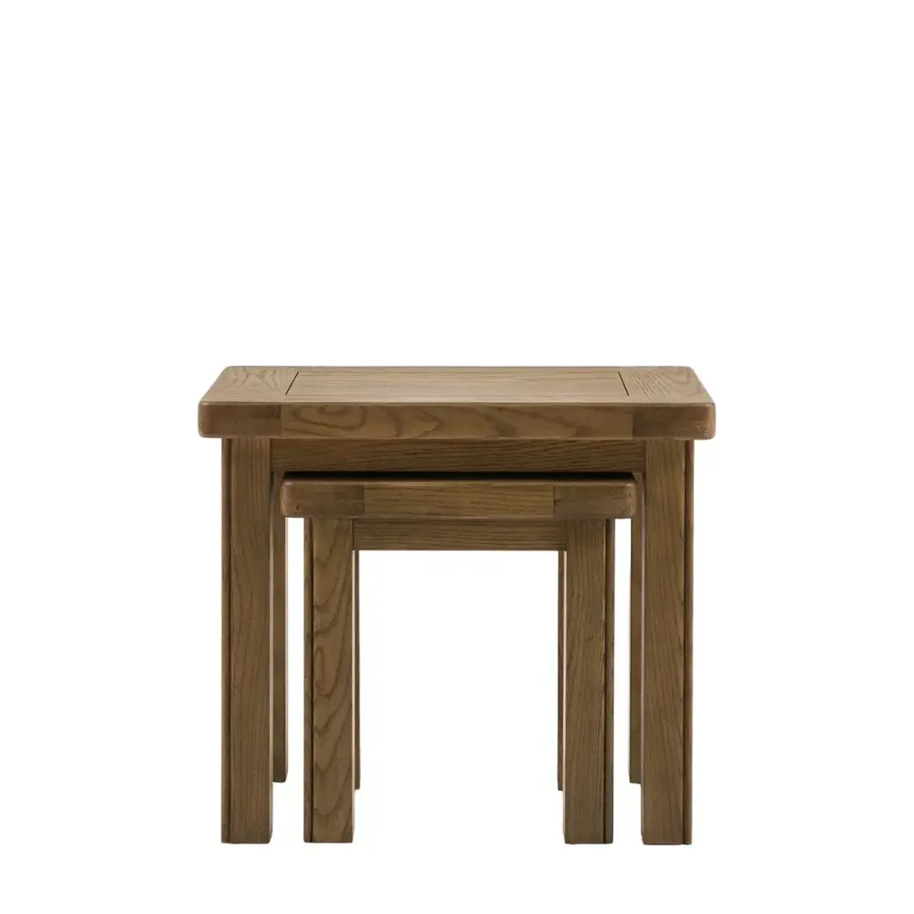 Hardwick Adjust 2 Nest Tables - Natural