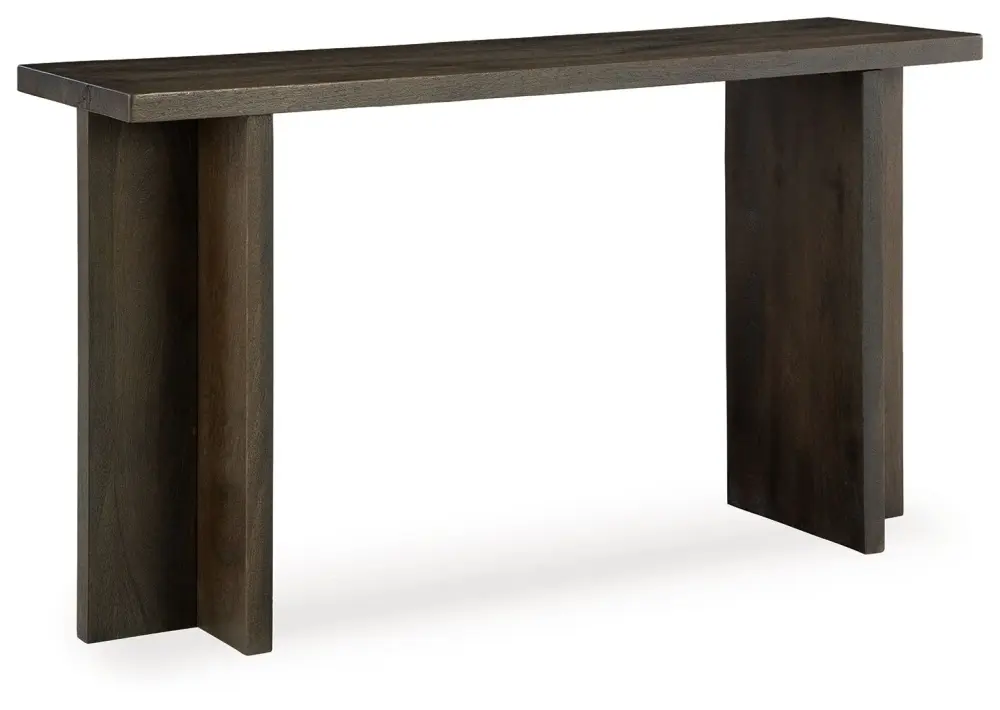 Jalenry - Console Sofa Table - Grayish Taupe