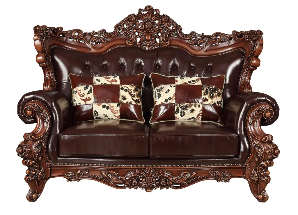 Acme Furniture Forsythia Espresso Loveseat 53071 Stylish Living Room Sofa