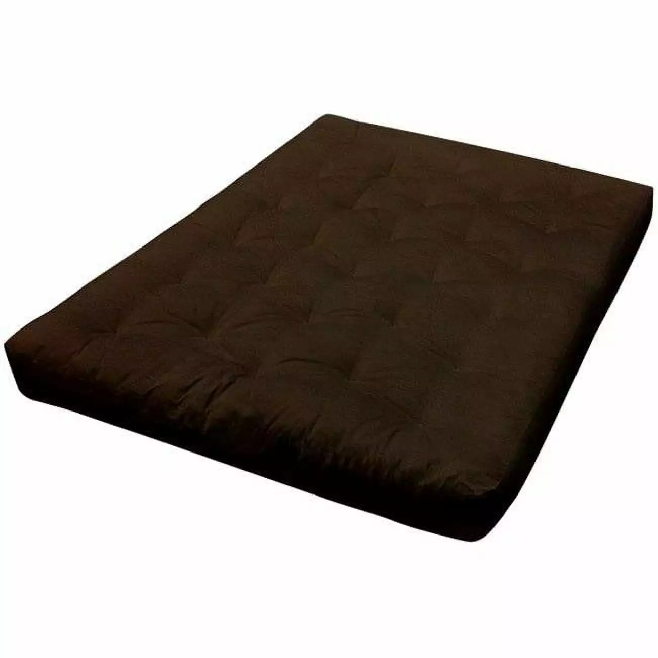 Gold Bond 626 Feather Touch II Loveseat Leather Mattress Dark Brown 54x54 Futons