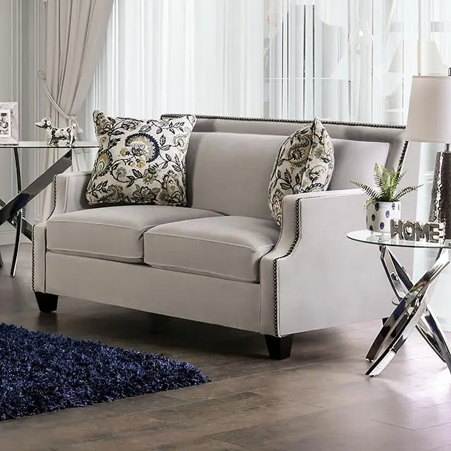 MONTECELIO Loveseat Compact Two-Seater Sofa Living Room