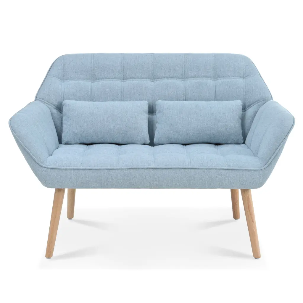 Premium Ergonomic Loveseat Sofa 46.3 Inches Comfort and Style Upgrade Home NEW SPACE