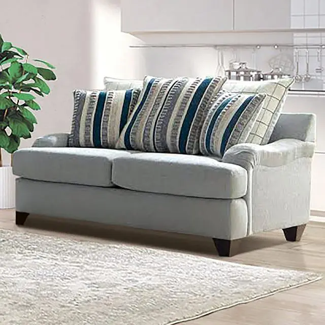 PLAISTOW Loveseat - Modern Upholstered Loveseat Living Room