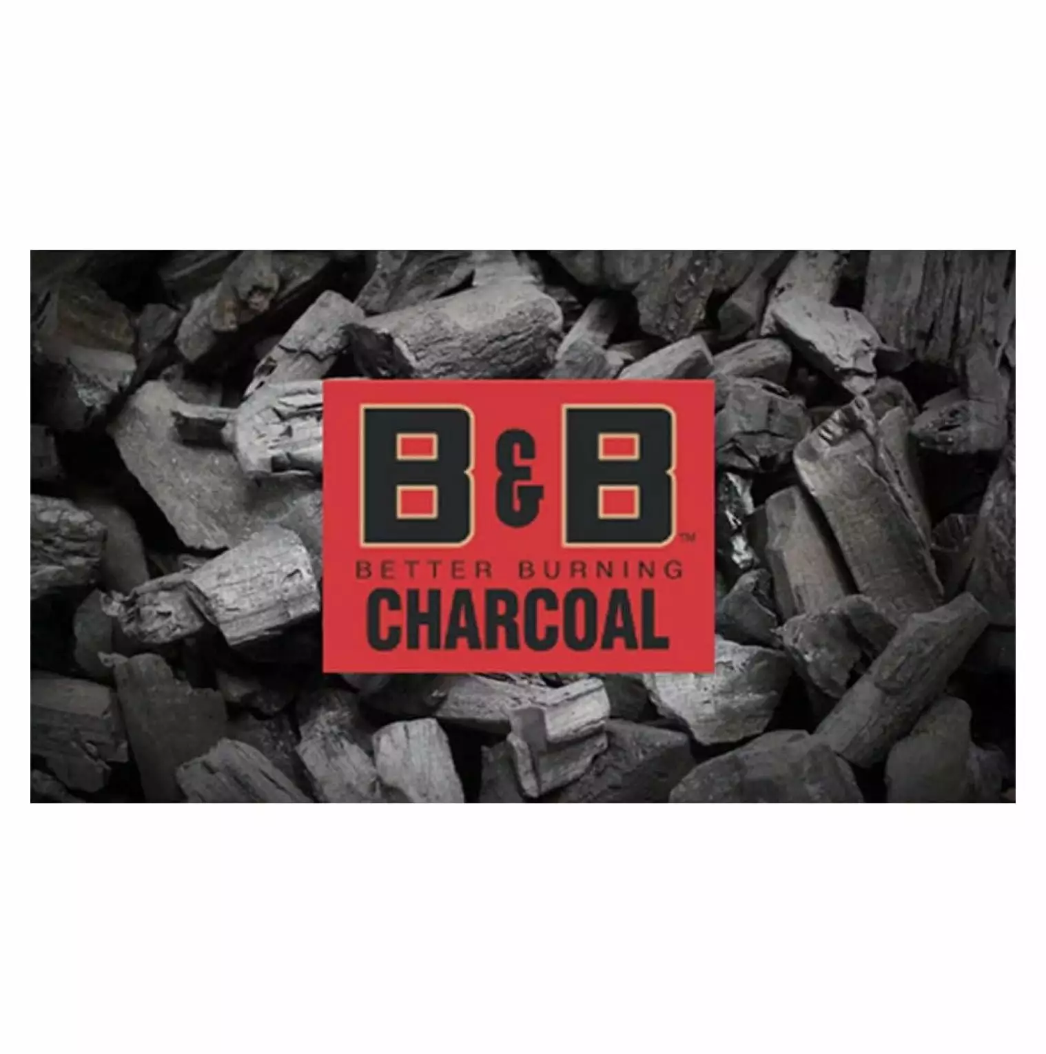 ByEUcuk Hardwood Lump 40 LB Bag - All Natural Charcoal Smokers and Grills