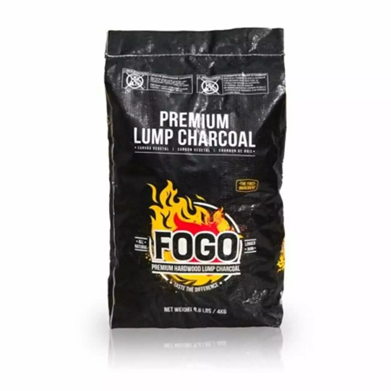 Fogo Charcoal 8.8 lbs Luxury Hardwood Lump Charcoal BBQ and Grilling