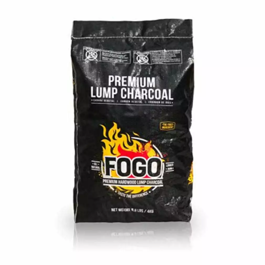 Fogo FB4 Luxury Hardwood Lump Charcoal 8.8 LB Each Grilling and Smoking