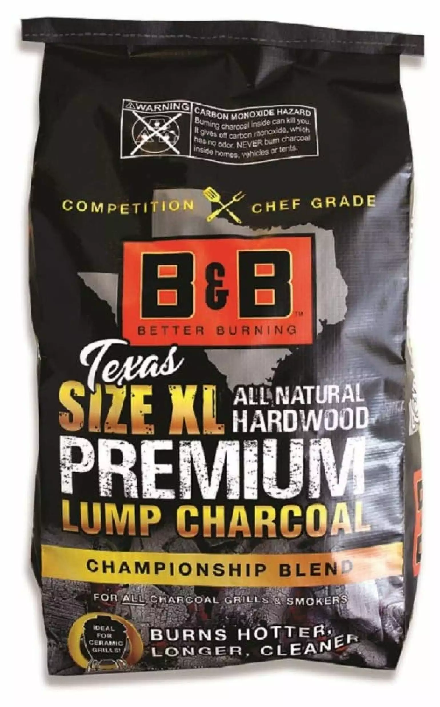 24 LB XL Luxury Lump Charcoal Professional BBQ