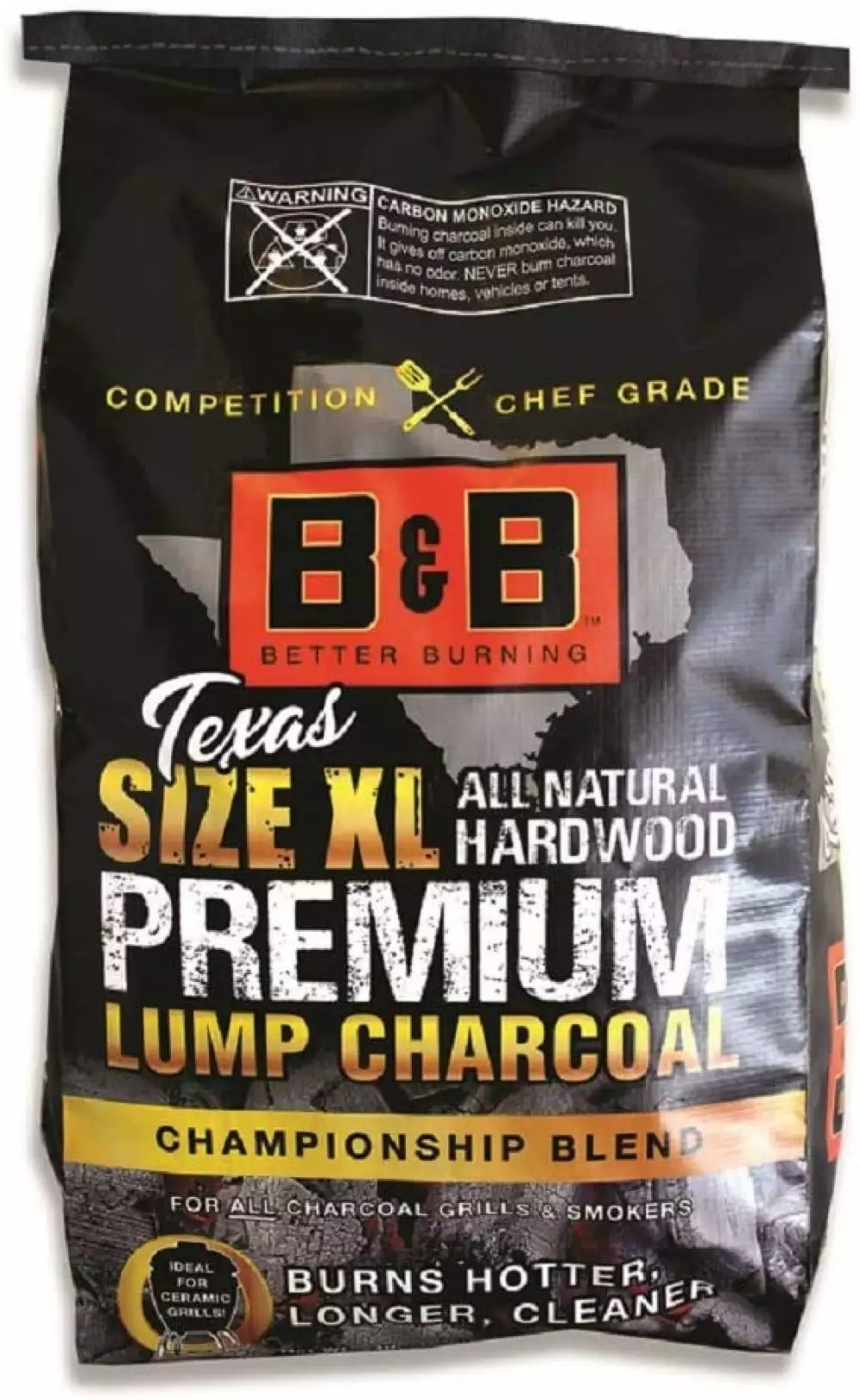 24 LB XL Luxury Lump Charcoal Professional BBQ