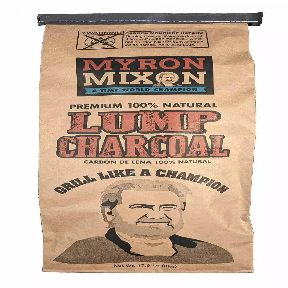 Myron Mixon Luxury 100% All Natural Lump Charcoal 2-Pack Grilling and Smoking