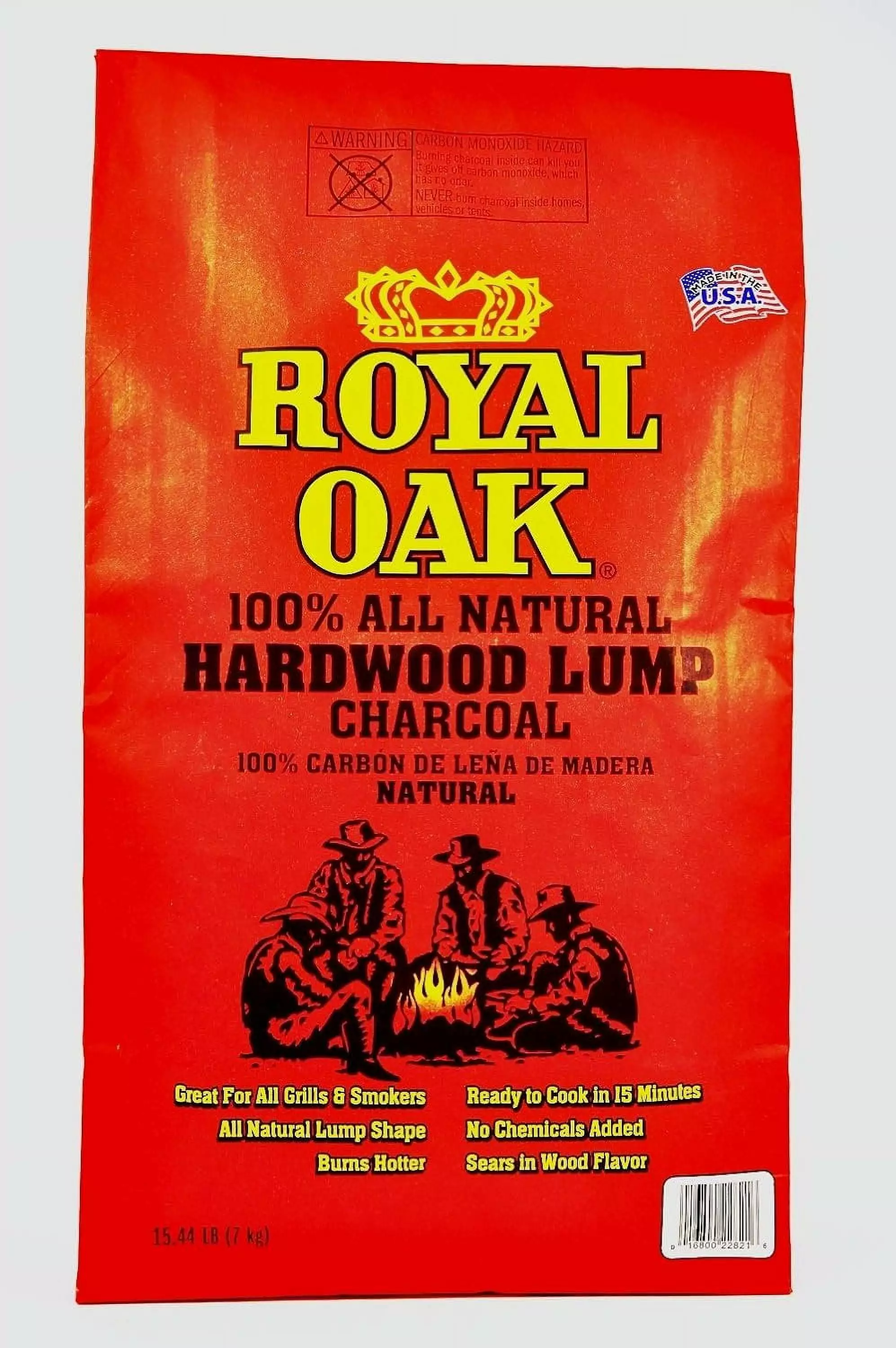 Royal Oak 15.4 lb Natural Lump Charcoal Grilling