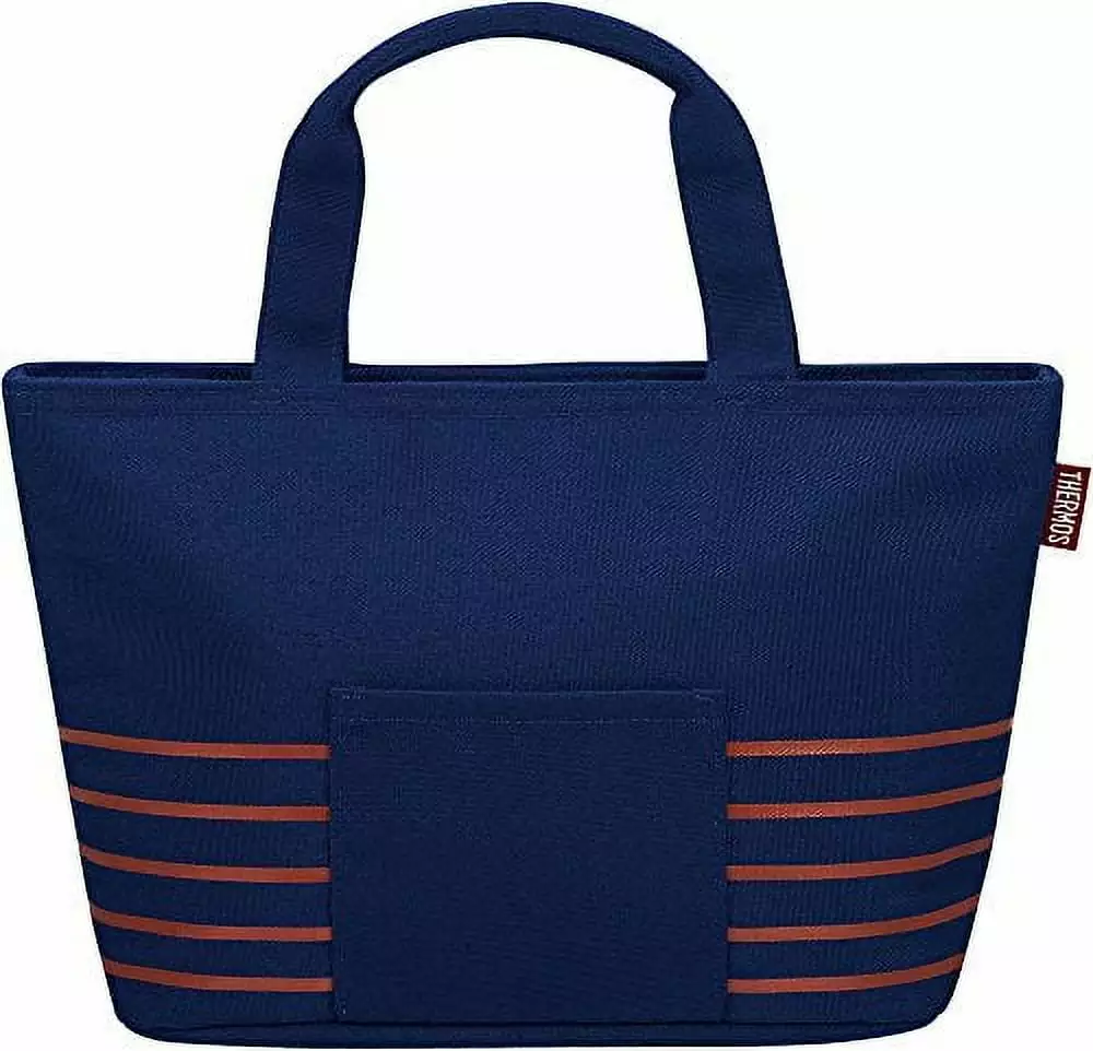 Thermos Cold Lunch Bag 4L Navy Insulated Food Container Picnics Travel