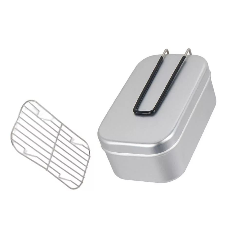 Lunch Box Aluminum Container Travel Lunchbox Camping Cookware Food Stainless Steel Food Containers Salad