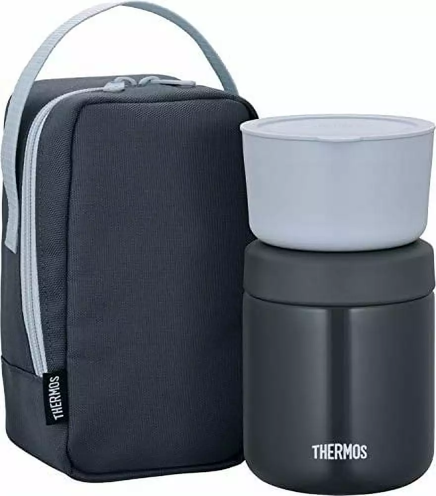 Thermos JBY-550 DGY Vacuum Insulated Soup Lunch Set 300ml Dark Gray