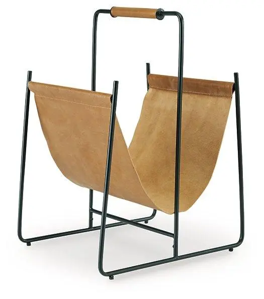 Faronworth Modern Magazine Rack Holder Living Room Office Storage