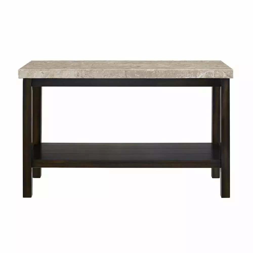 Picket House Furnishings Caleb Sofa Table Marble Top Living Room Console