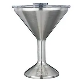 Chaser Martini Glass Stainless Steel 8-oz - Durable & Stylish Barware Orca