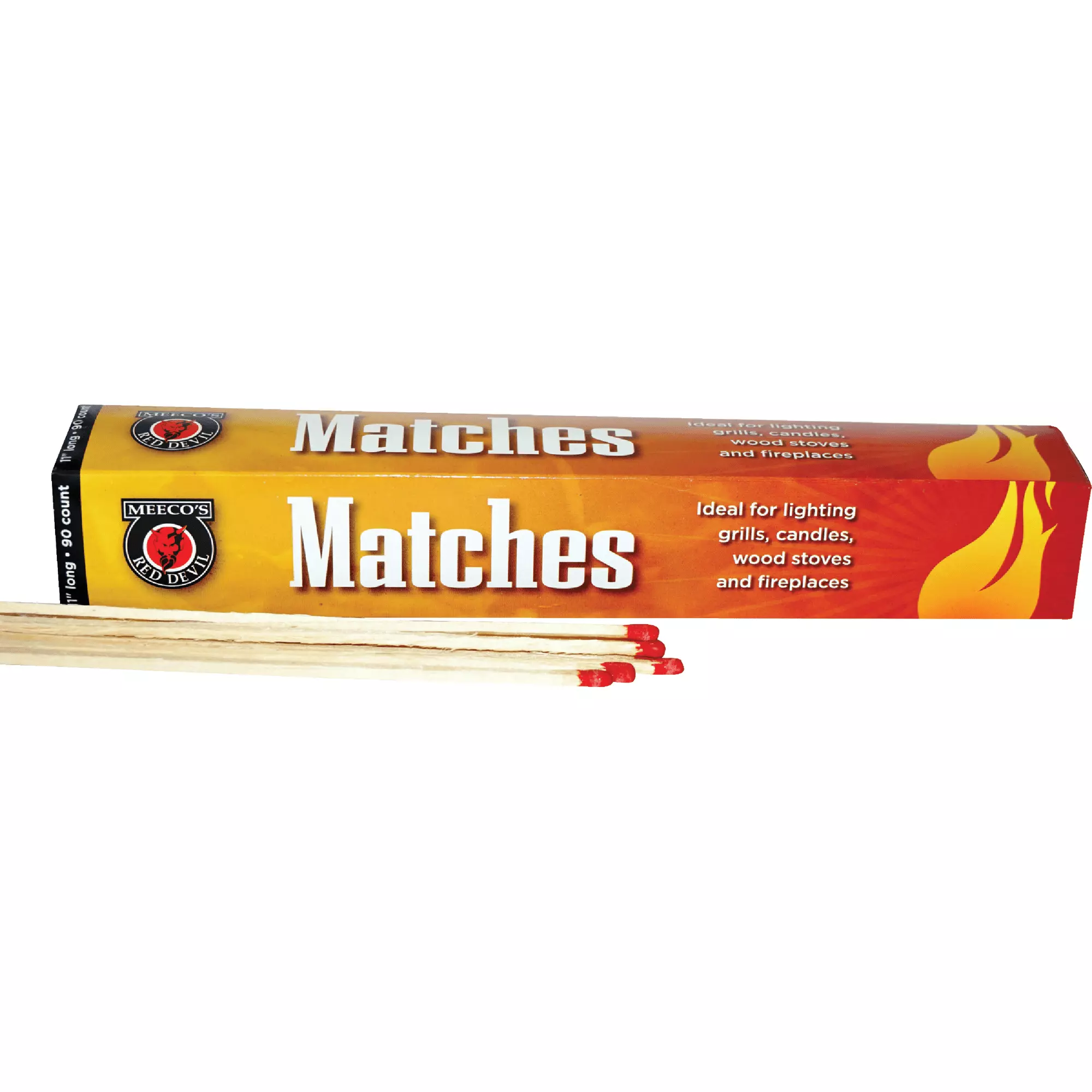 Meeco's Red Devil Safety Matches Indoor Outdoor Use