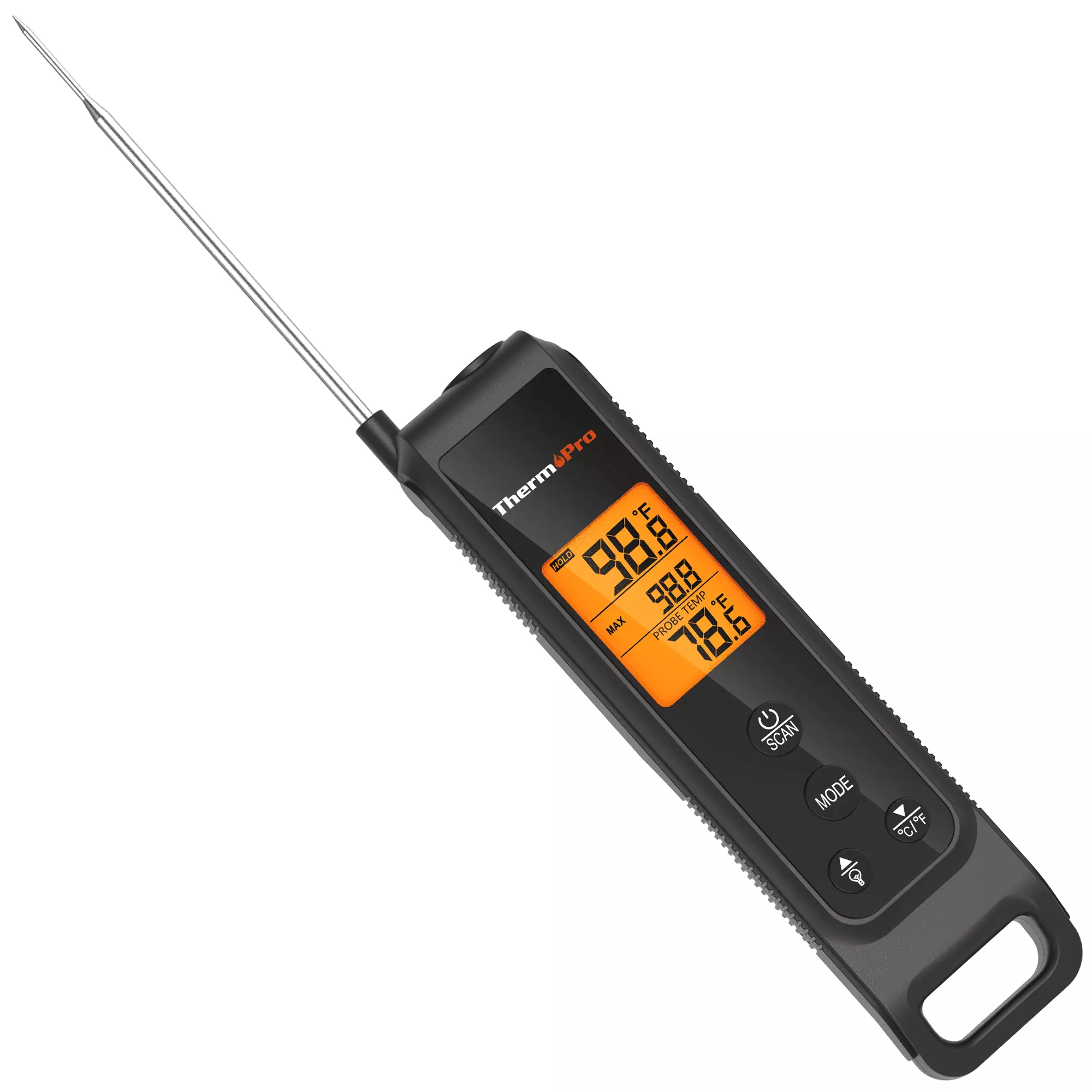 ThermoPro 2--1 Infrared Thermometer & Instant Read Meat Thermometer Grilling BBQ Pizza Oven