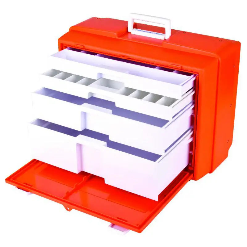 Medical Drawer Cabinet 6762PM (PM2274) has 4 Drawers - 27 Compartments