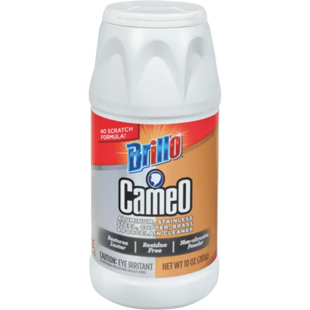 Brillo Cameo 10 Oz. Aluminum Stainless Steel Copper Brass & Porcelain Cleaner