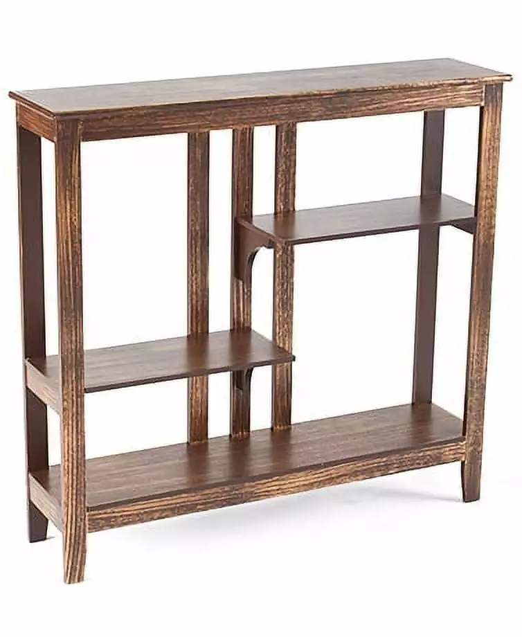 Lakeside Collection Brushed Metallic Brown Bronze Console Table Console LTD