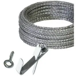 Heavy-Duty Mirror Hanging Set Strong Clips Large Mirrors Hillman
