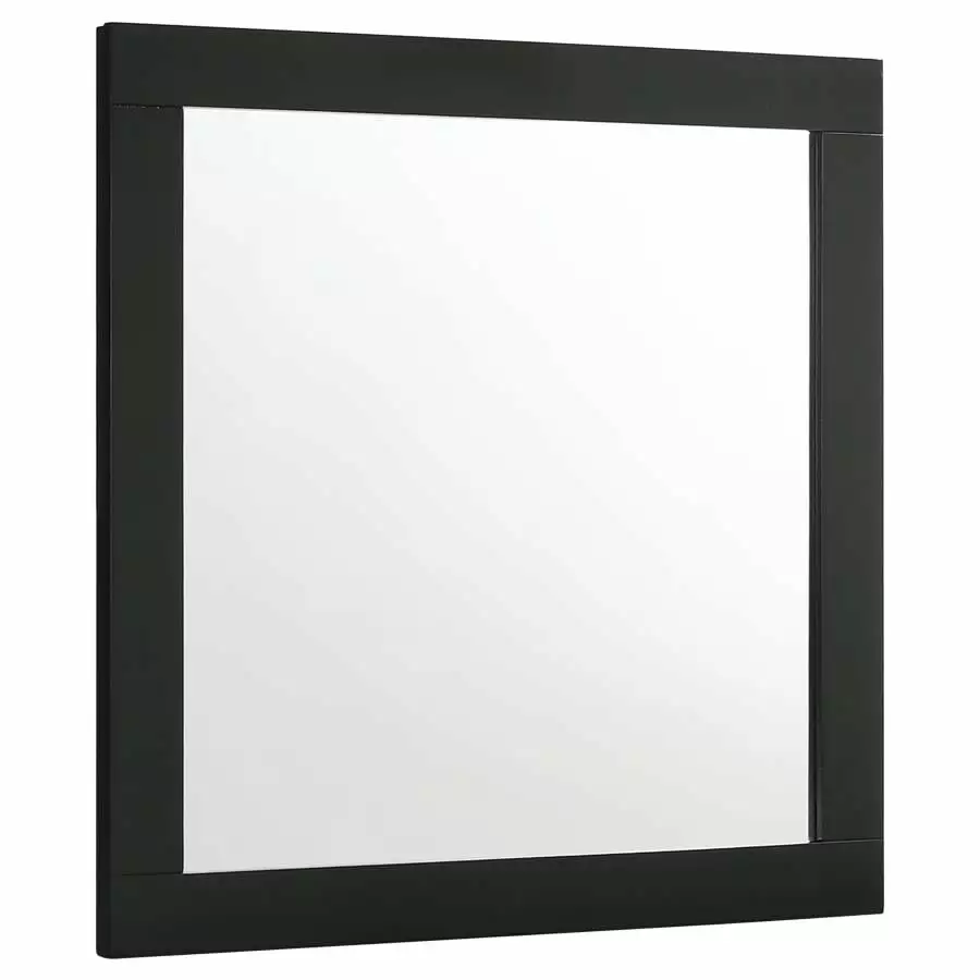 Caraway Dresser Mirror White Coaster Company