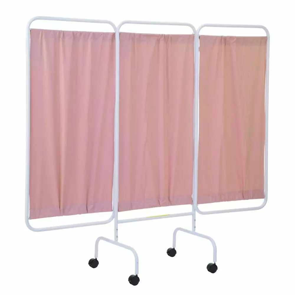 R&B Wire Products Mobile Antimicrobial Privacy Screen Periwinkle Blue