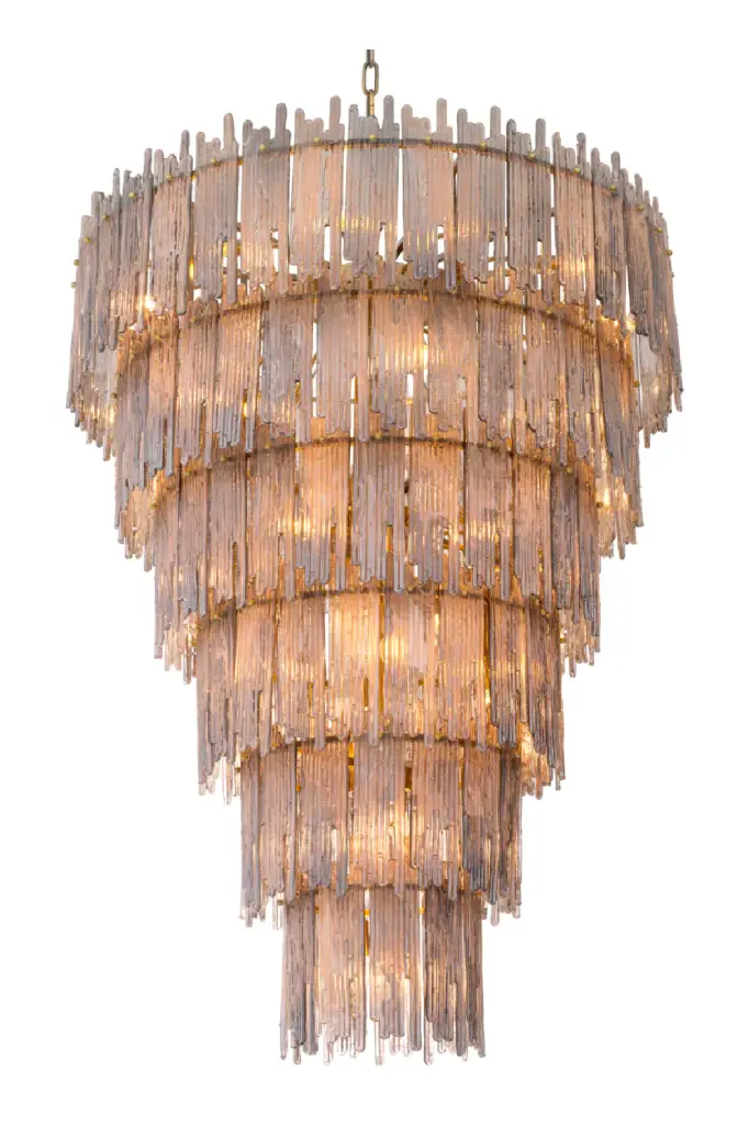 Mid Century Tiered Grand Chandelier XXL Eichholtz Saint Roch Luxury Lighting