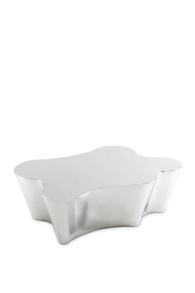 Eichholtz Sceptre Silver Tree Stump Coffee Table Unique Decor
