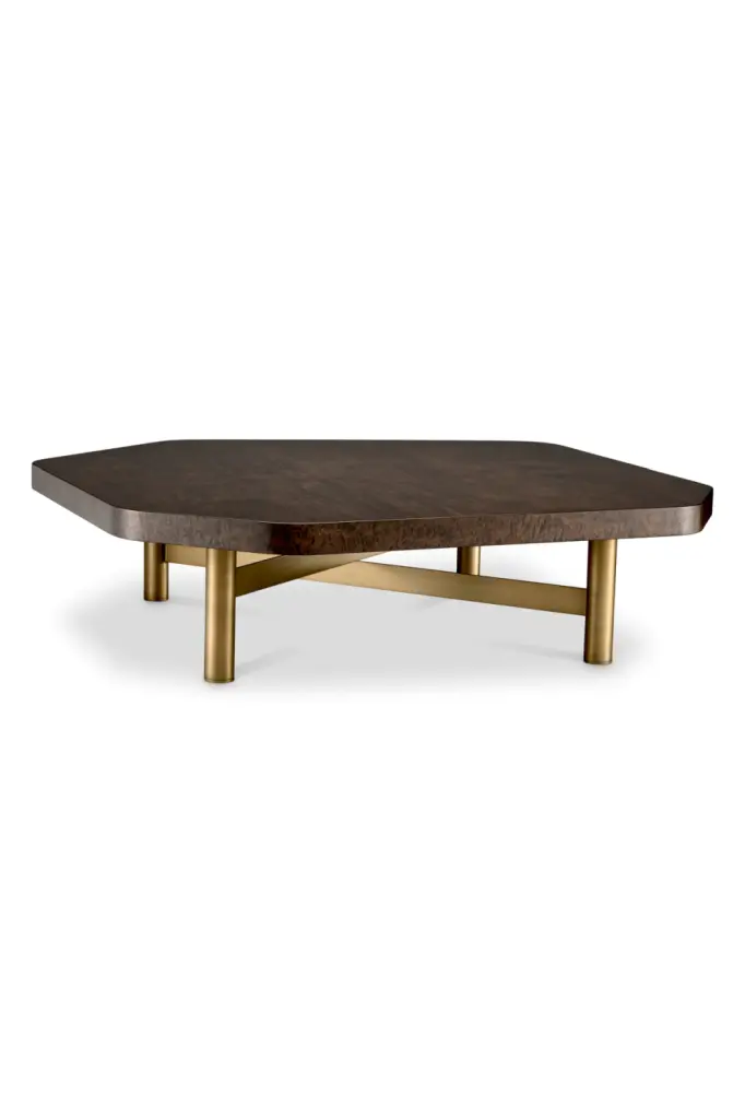 Glossed Maple Coffee Table Eichholtz Oracle Modern Living Room Table