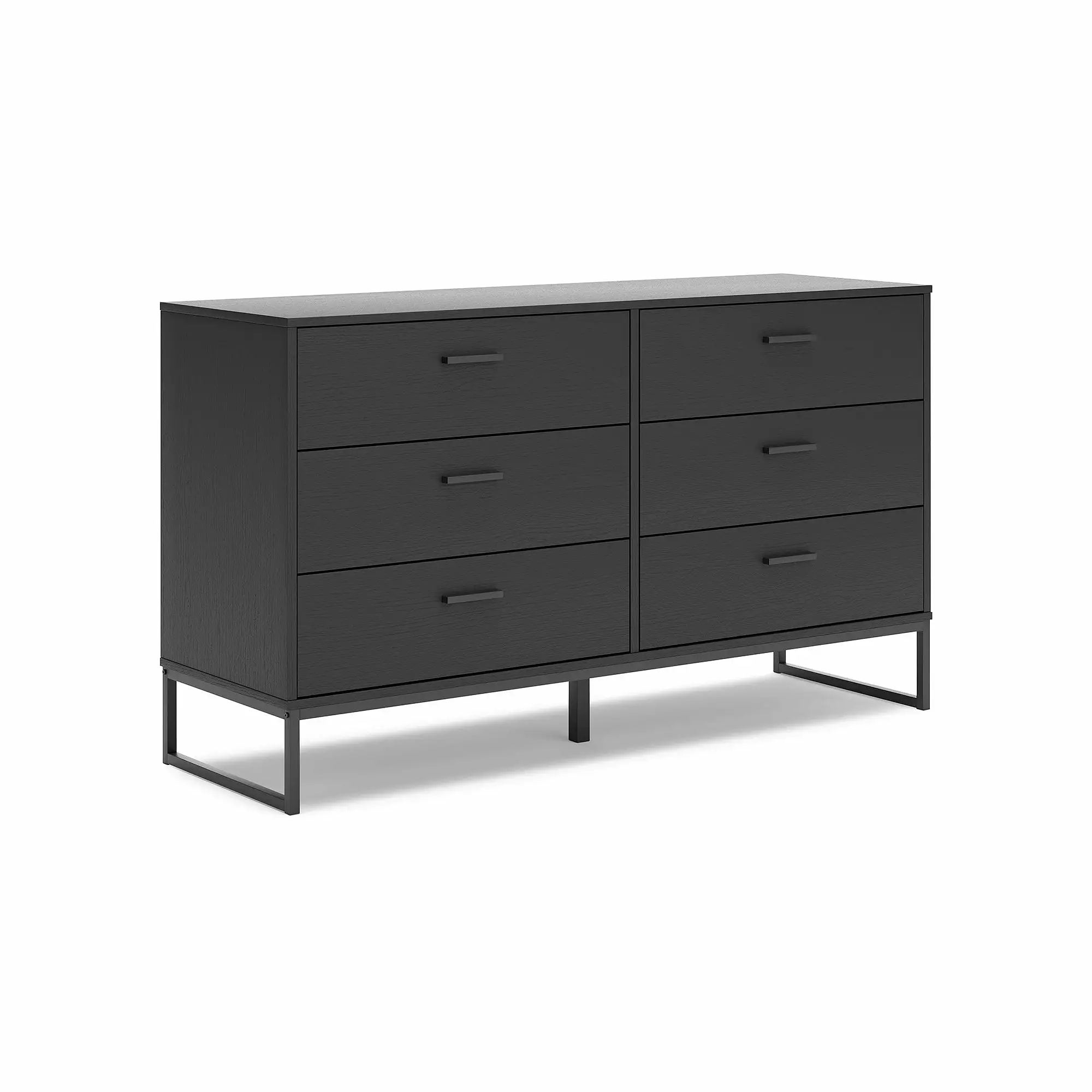 Signature Design Ashley Socalle 6 Drawer Dresser Black