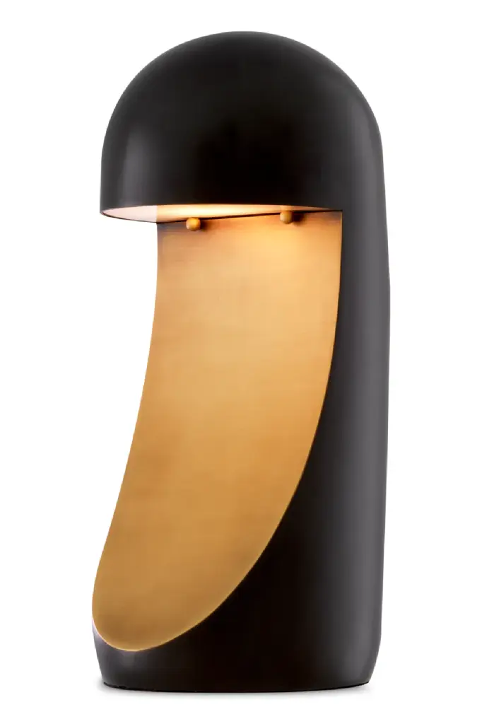 Eichholtz Arion Brass Accent Modern Table Lamp Elegant Lighting