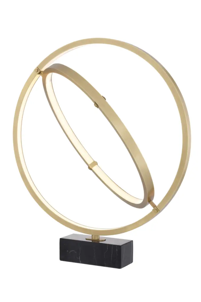 Planetarian Ring LED Table Lamp Eichholtz Cassini Modern Lighting