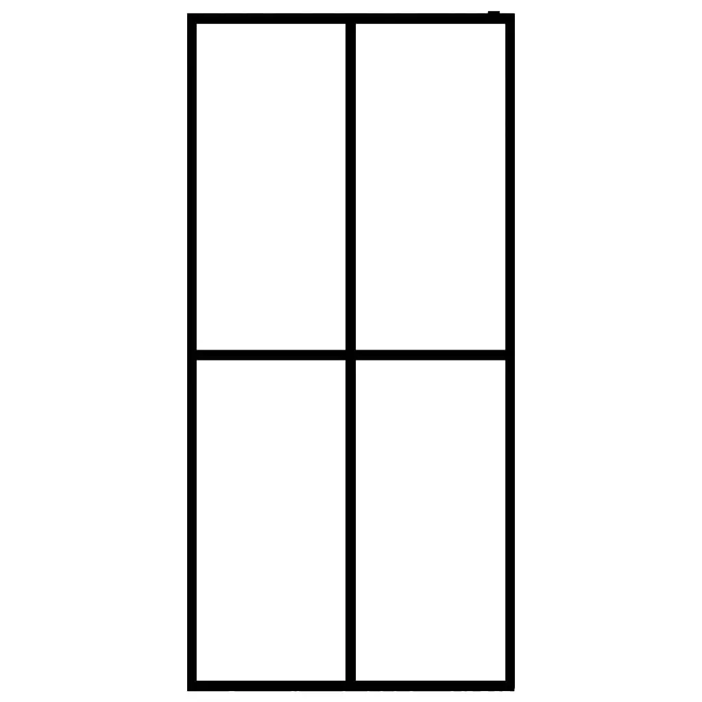 Andoer Frosted Tempered Wall Panel 35.4x76.8 Heavy-duty Aluminum Room Divider