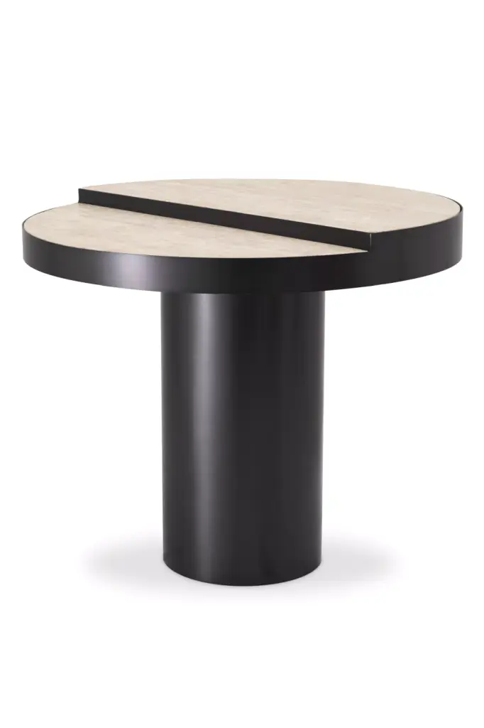 Round Modern Side Table Eichholtz Excelsior Living Room Accent Table