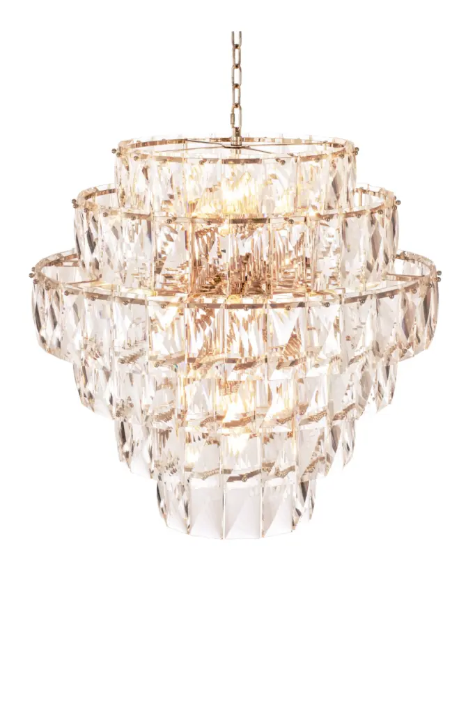 Eichholtz Amazone L Glass Layered Chandelier