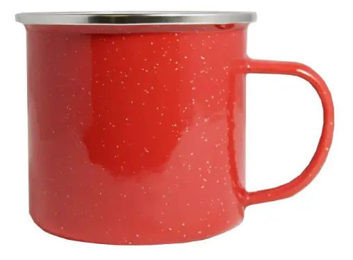 True Value Campfire Mug 17 Oz Red Outdoor Drinking Cup