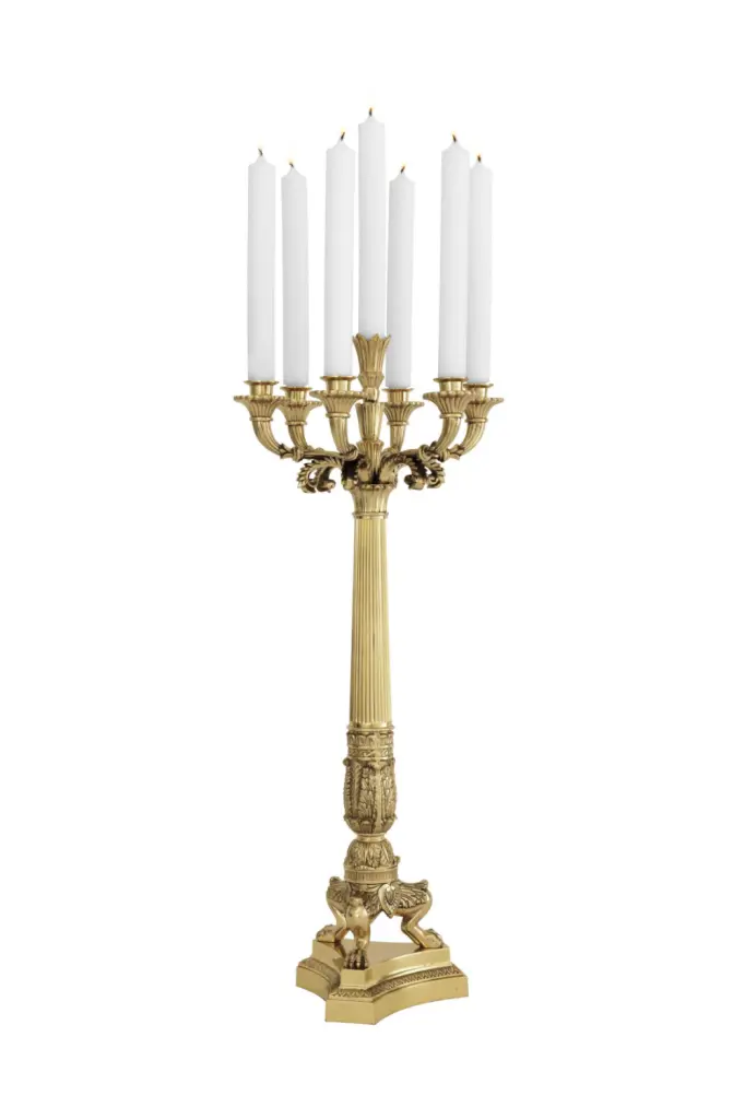 Eichholtz Jefferson 7 Arm Candle Holder Dining Table
