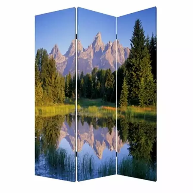 Mountain Peaks Screen Room Divider Jagged Designs