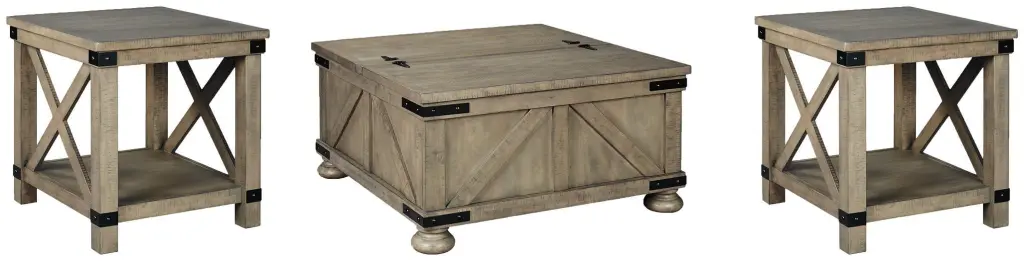 Aldwin Occasional Table Set Nesting Tables Living Room