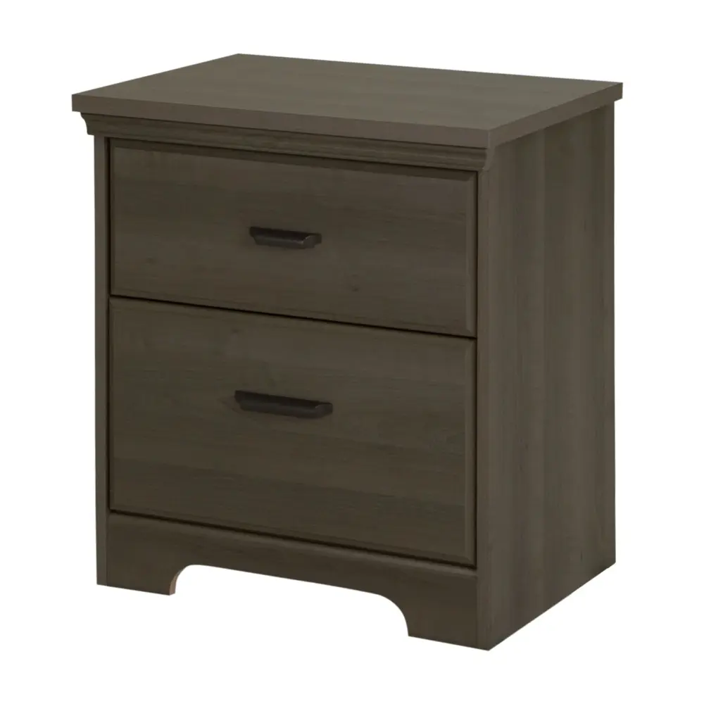 2-Drawer Nightstand - Versa Ash Maple