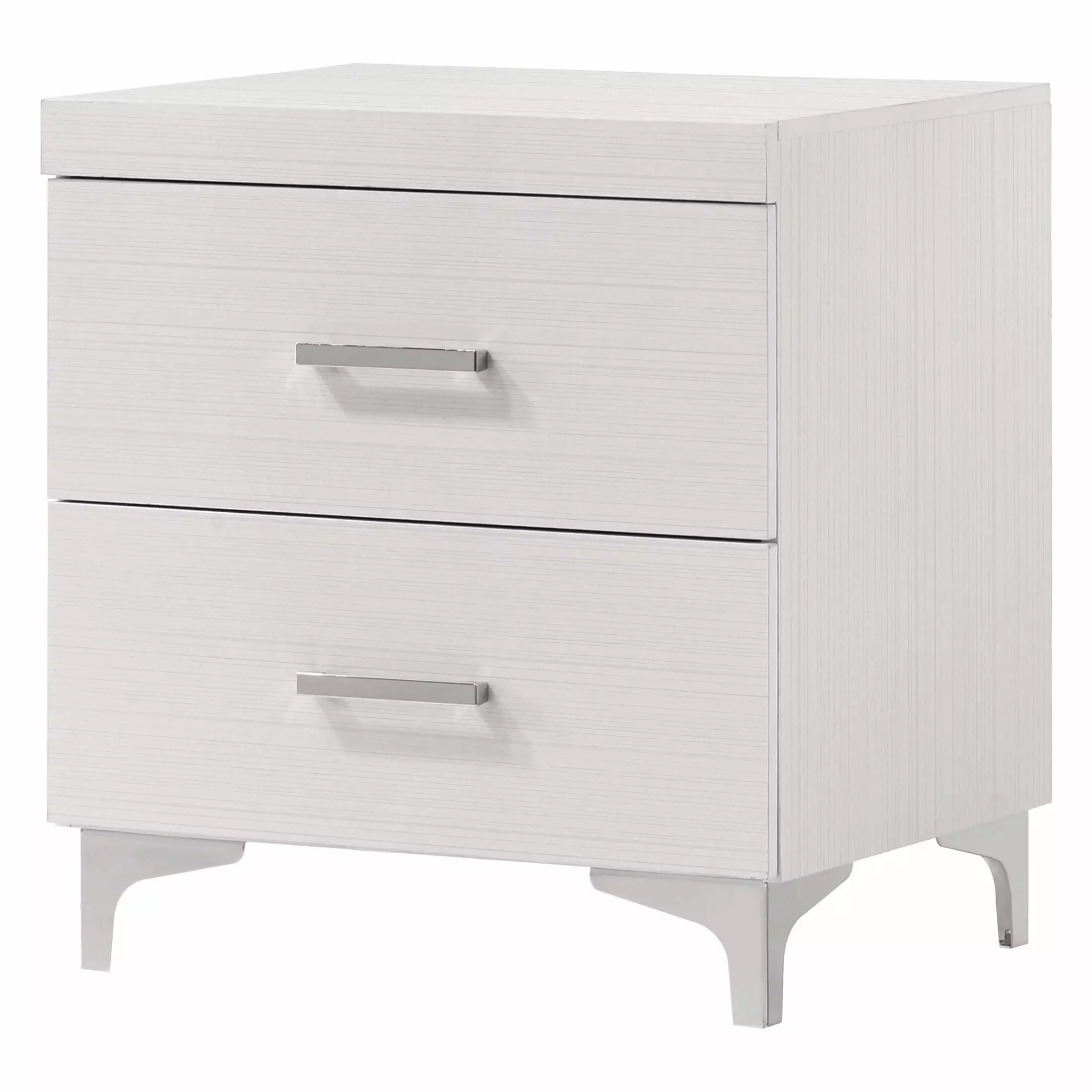 Acme Furniture Casilda 2 Drawer Nightstand Bedroom Modern Bedside Table