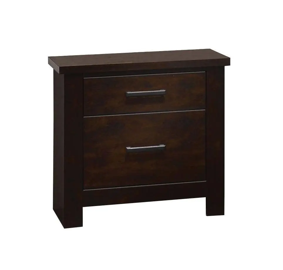 Acme Panang Nightstand Mahogany - Bedside Table