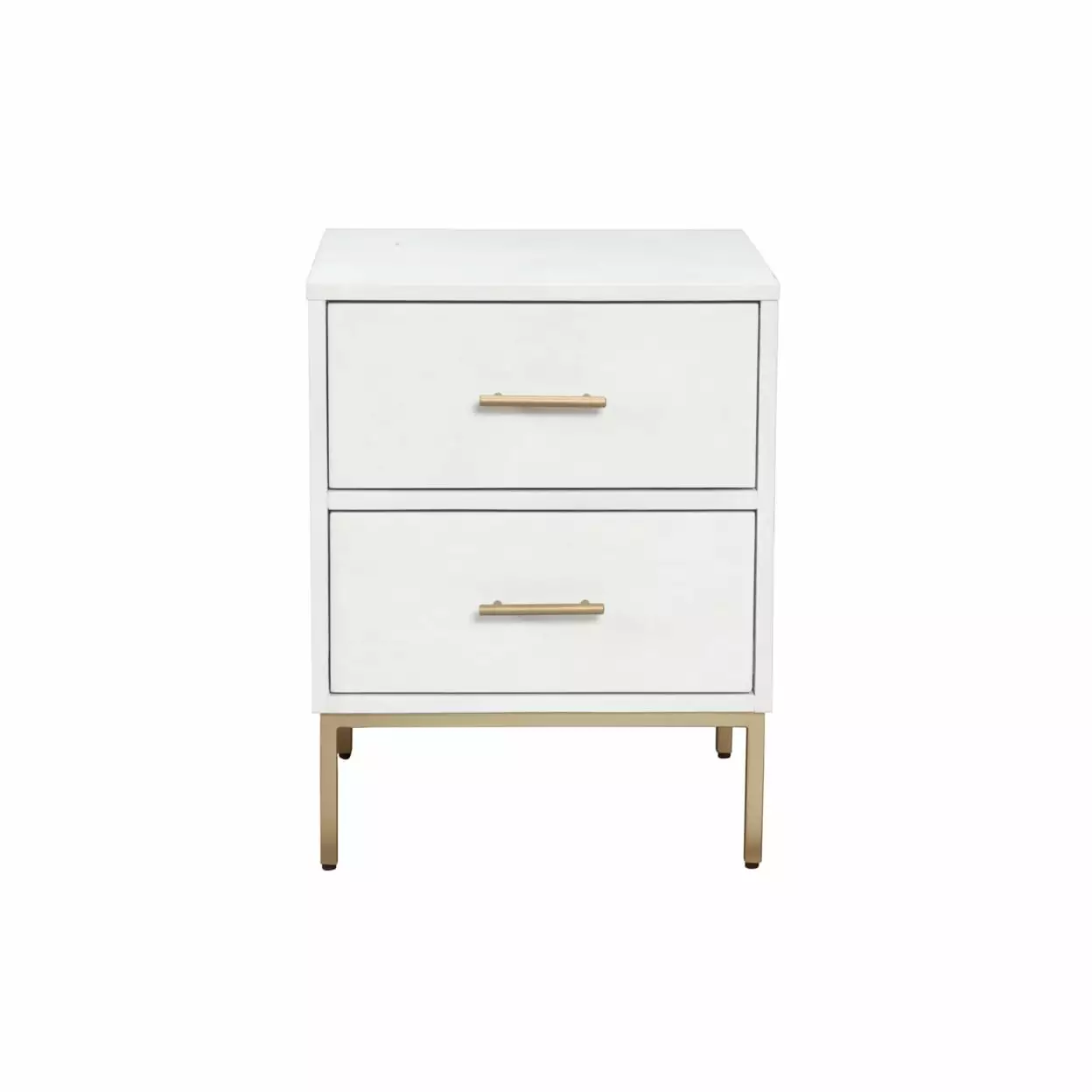 Madelyn Two Drawer Nightstand - Home Furniture Bedroom Alpine Furniture