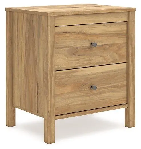 Bermacy Nightstand Bedside Table Drawer Bedroom