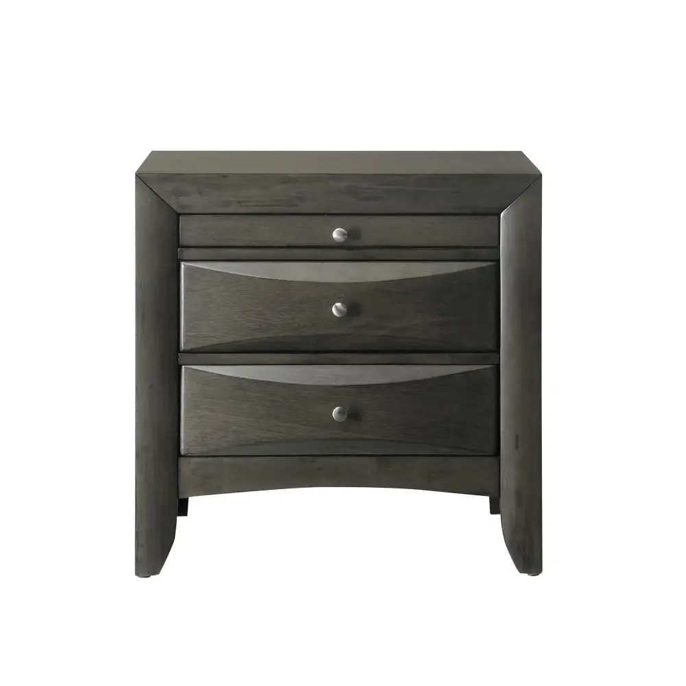 Diamond Modern Furniture CM Emily 2-Drawer Nightstand B4270-2